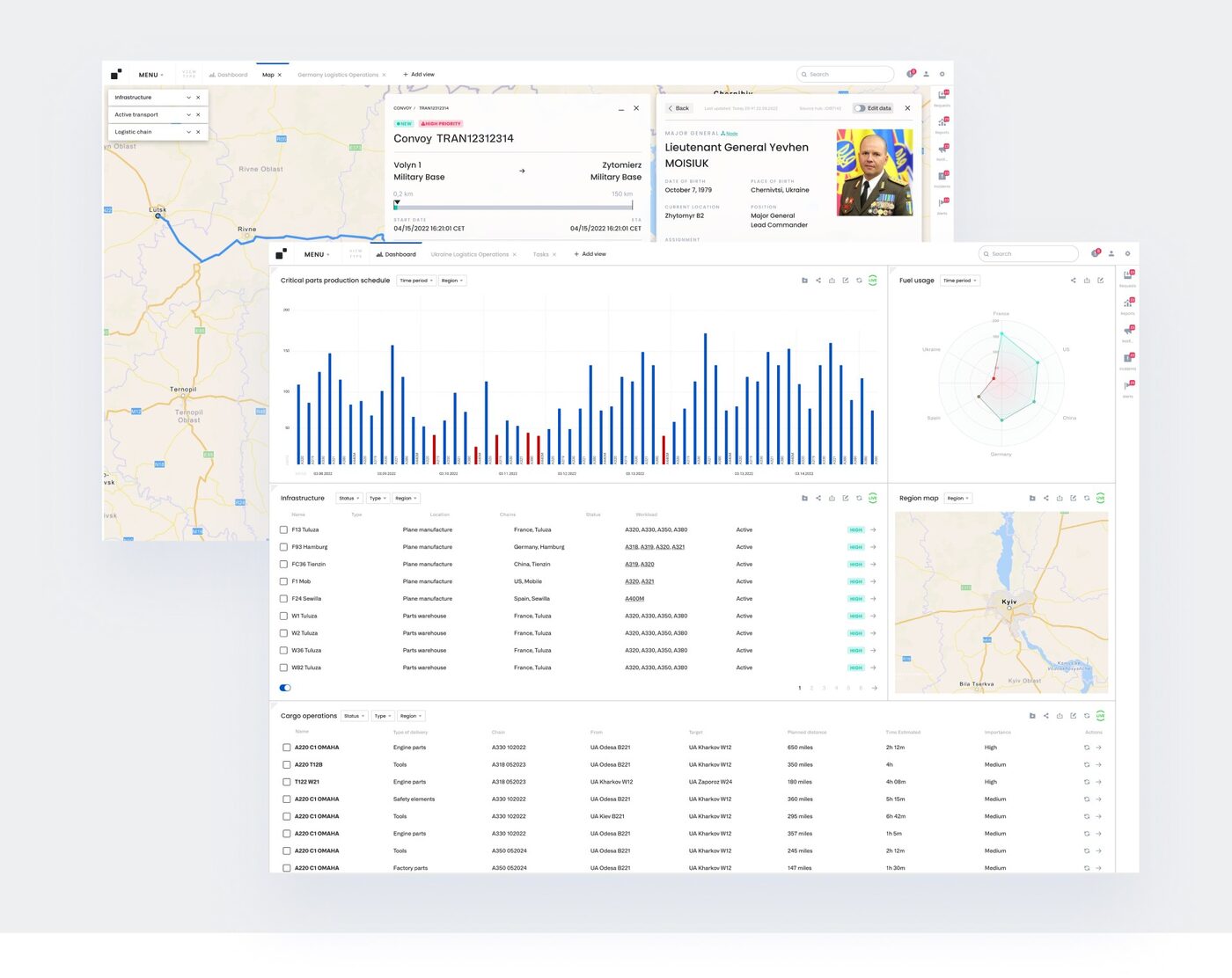 MarkLogic Logistics App