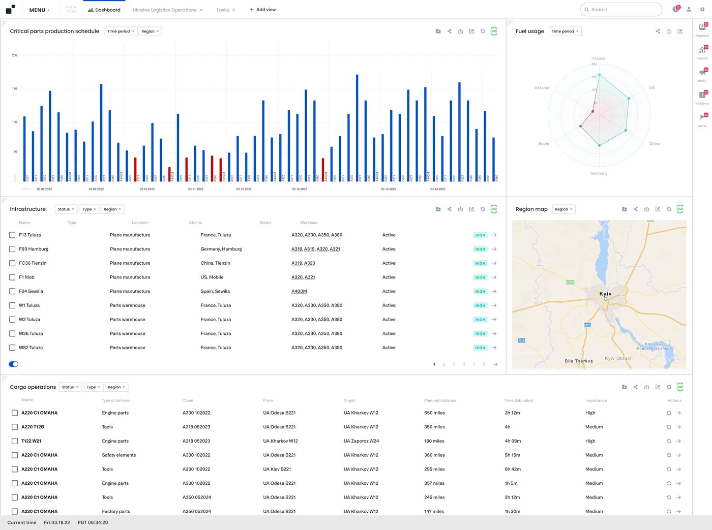 MarkLogic Logistics App - Component-based changes