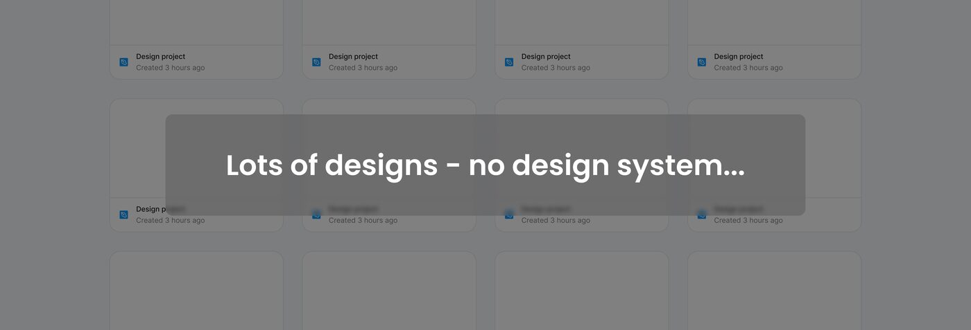 MyAryaka Design System - The problem
