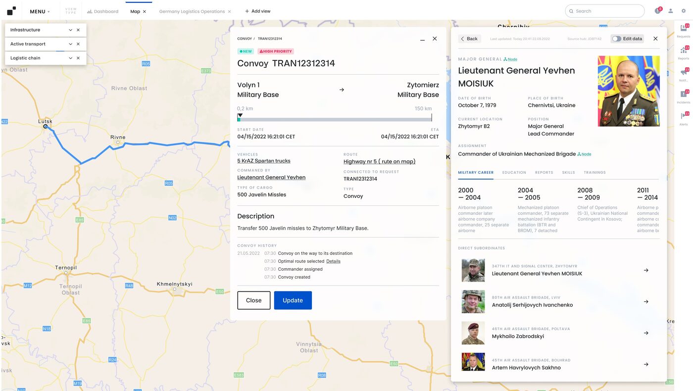 MarkLogic Logistics App - Component-based changes