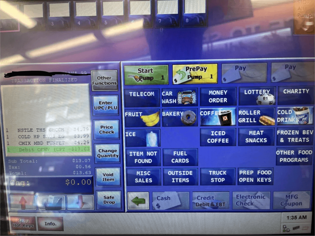 Cashier UI - Competitive analysis