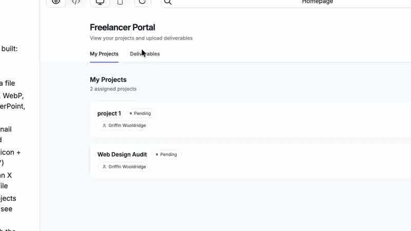 I Built a Full-Stack Freelancer Portal in One Afternoon Using Anything - File Uploads Are Three Things Happening at Once